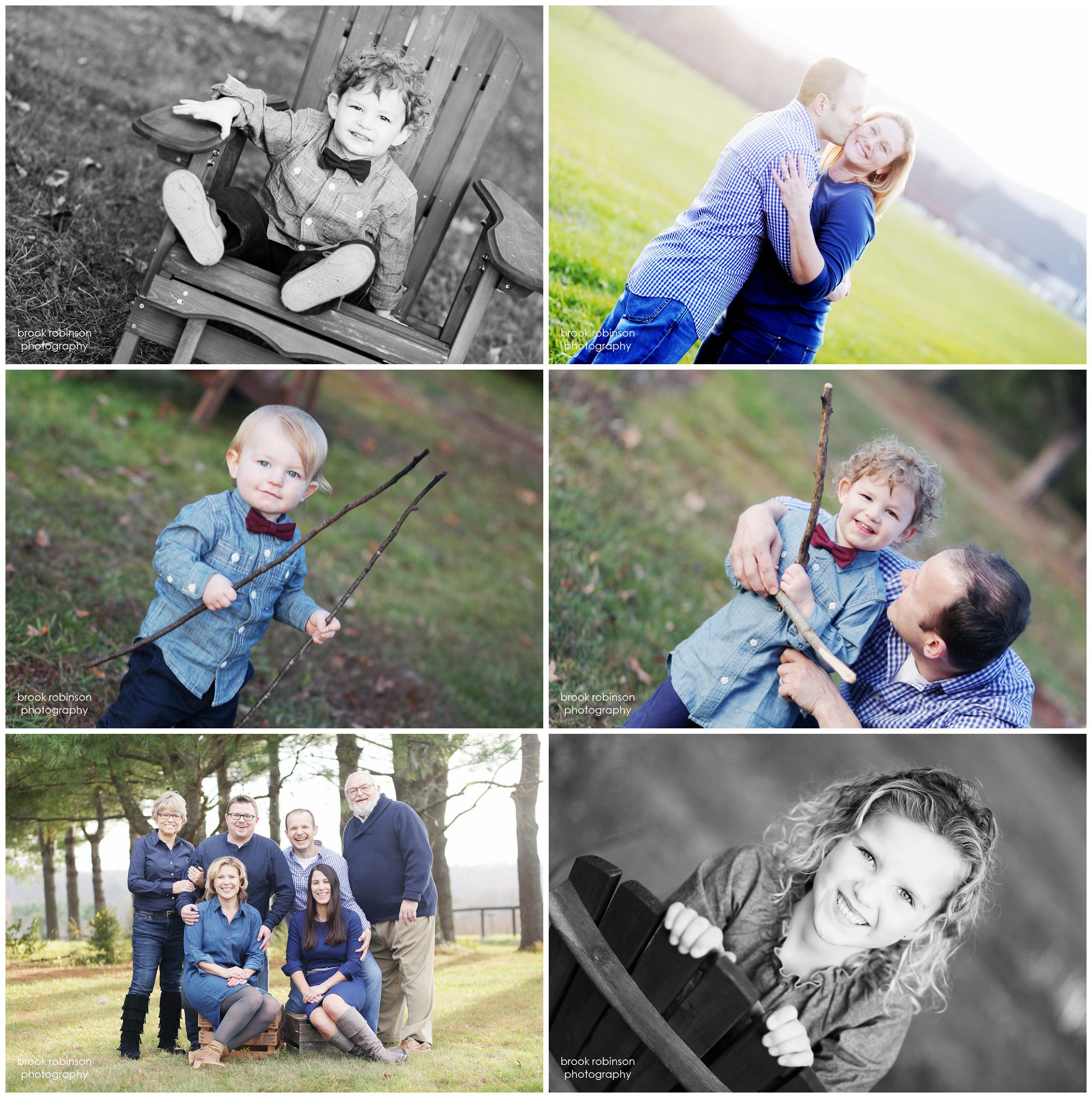 Extended Family Portraits in Albemarle County VA