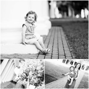 family child portrait potographer charlottesville UVA Lawn