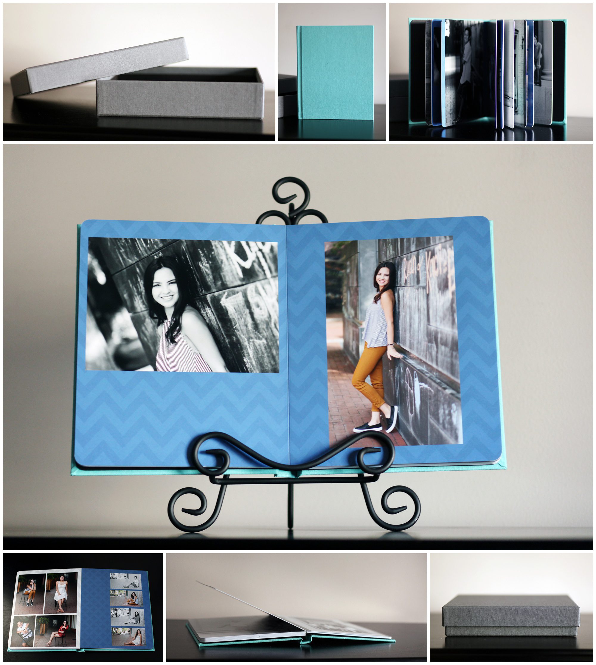 Portrait Fine Art Proof of Love and Joy custom product album folio book box prints charlottesville 