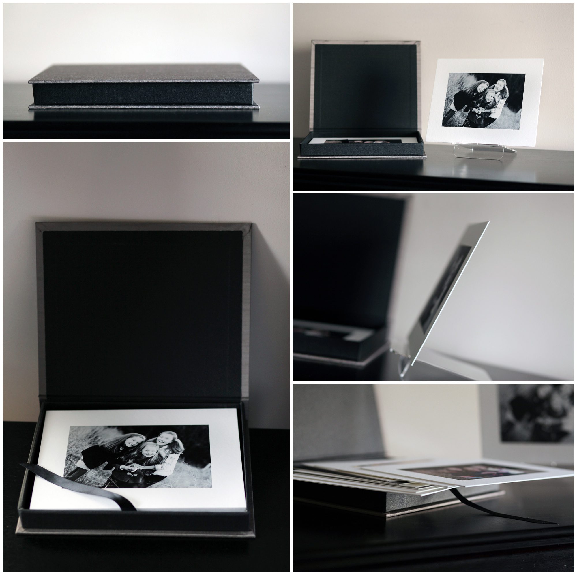 Portrait Fine Art Proof of Love and Joy custom product album folio book box prints charlottesville 