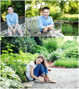 charlottesville family portraits clifton inn albemarle county central virginia summer spring siblings parents pictures photographer cookies chocolate chip