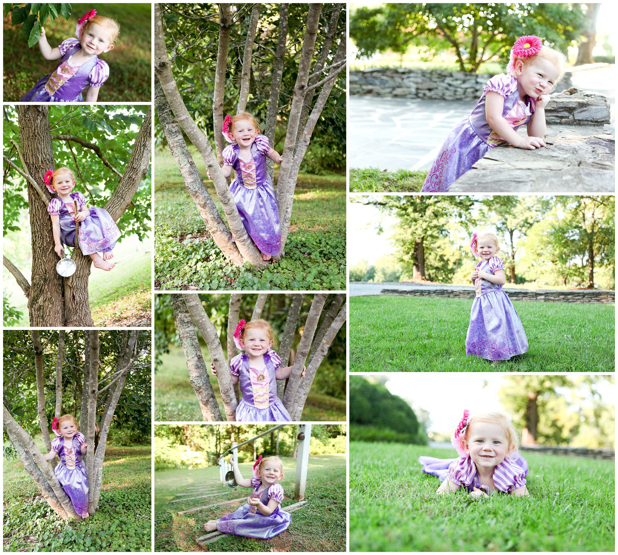 disney princess themed portrait session photography central virginia charlottesville cinderella aurora mulan belle elsa rapunzel