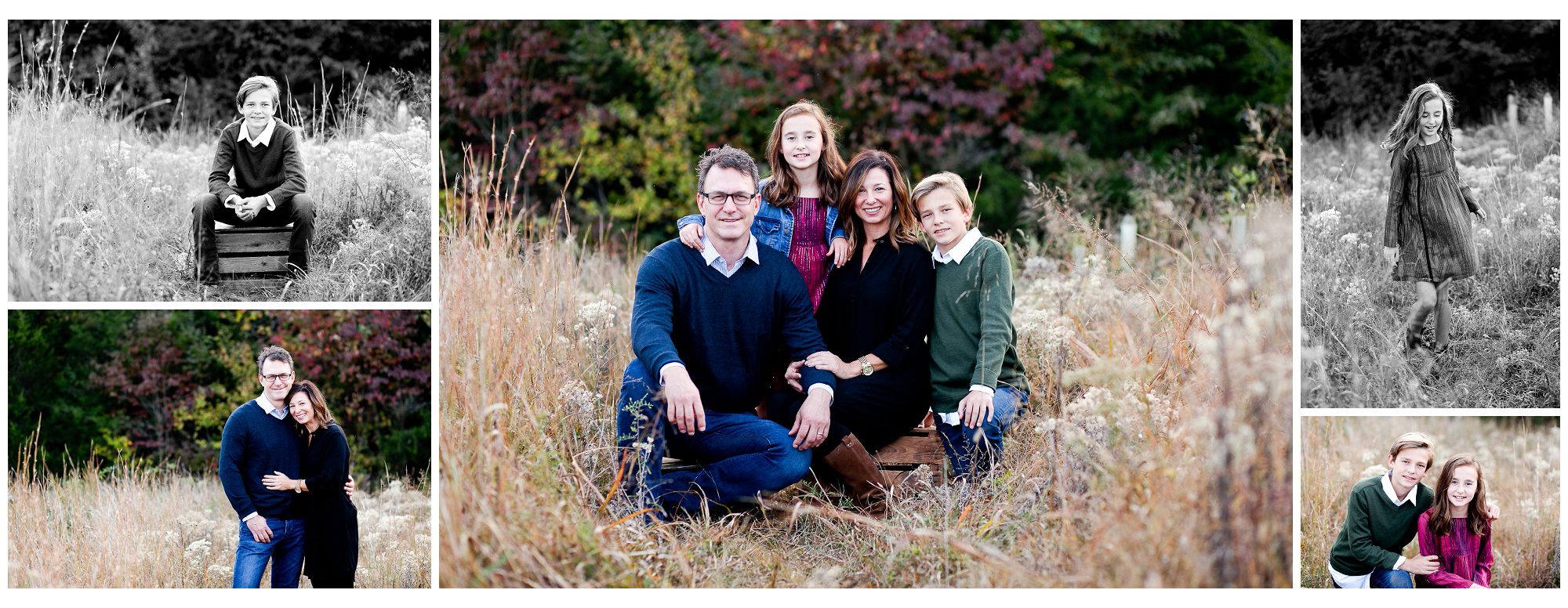 charlottesville family portraits pictures fall autumn high school senior portraits photographer