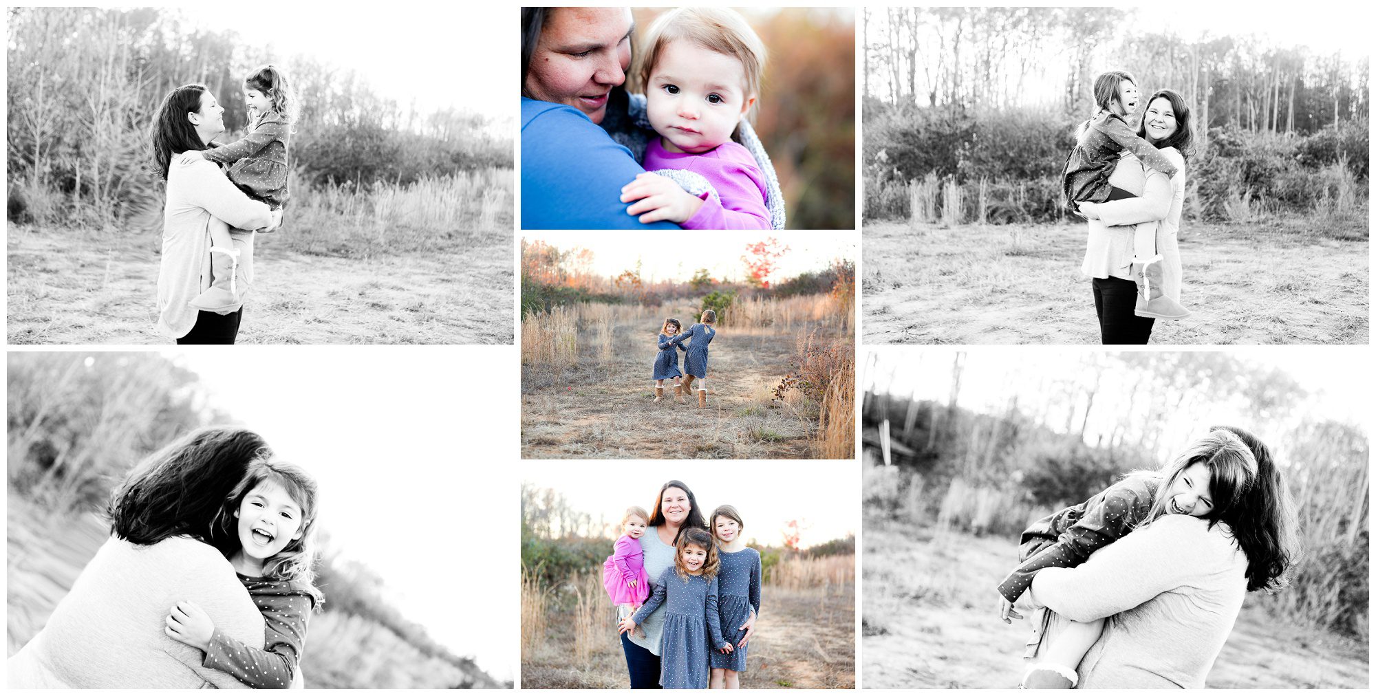 charlottesville family photographer winter portraits mother daughter sisters albemarle hollymead girls mom love cville