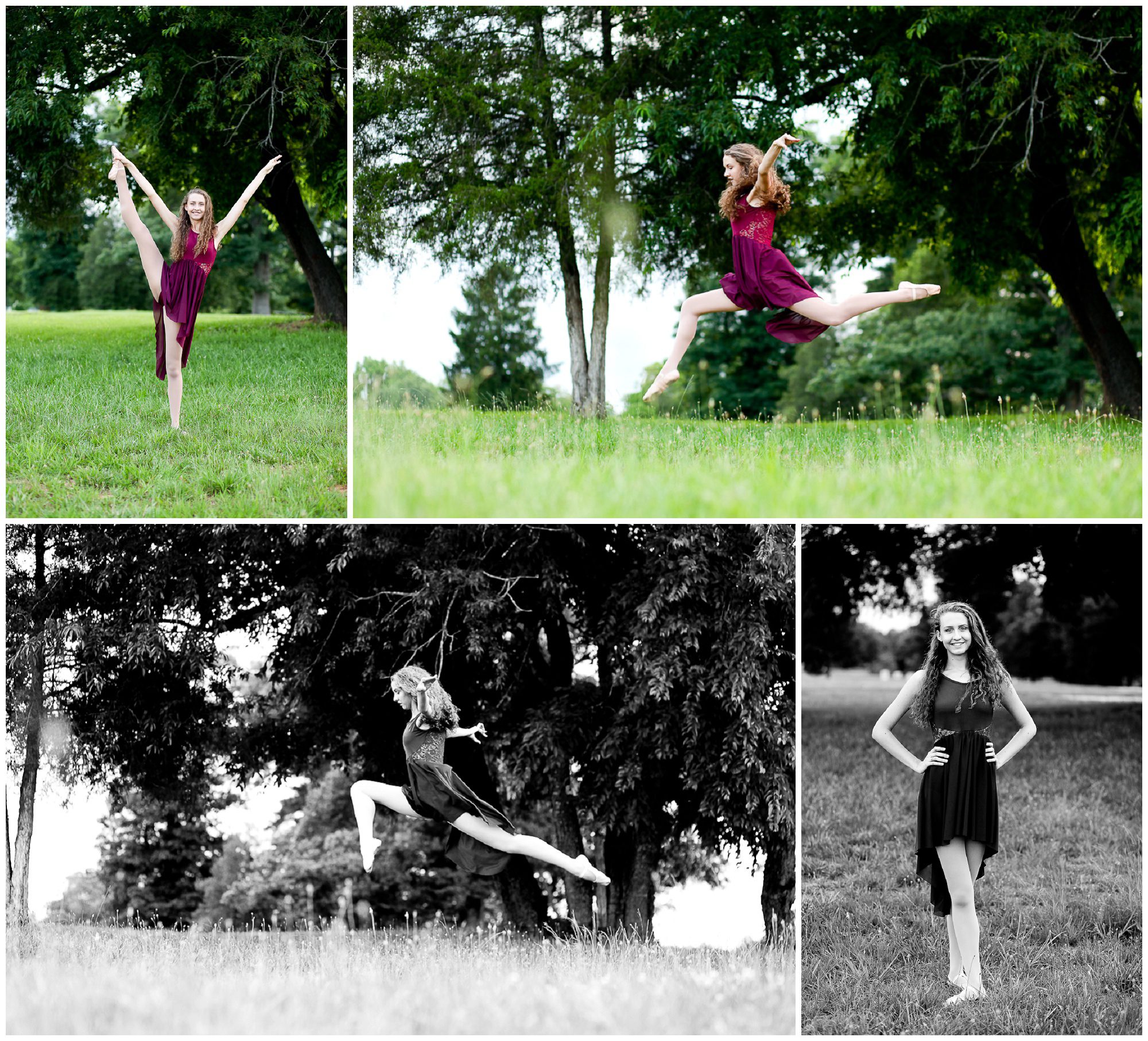 fluvanna dancer ballerina stag jump leap grand jete ballet sillhouette sunset pleasant grove recital costume charlottesvile portrait photographer brushwood dance virginia