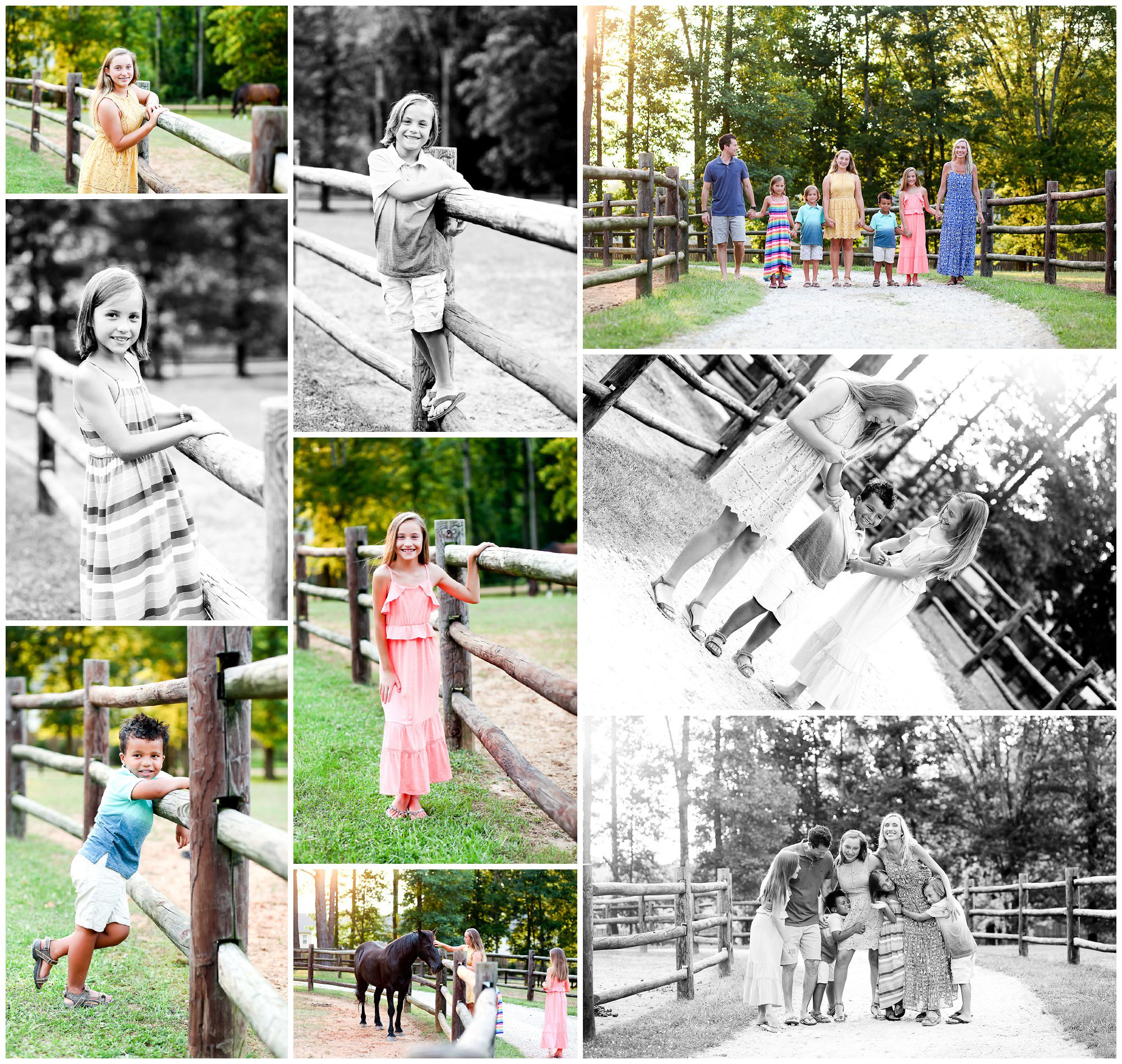 north carolina family portraits youtube richlife portrait photographer friends siblings sisters brother pictures summer photography vlog fan horse portofino clayton