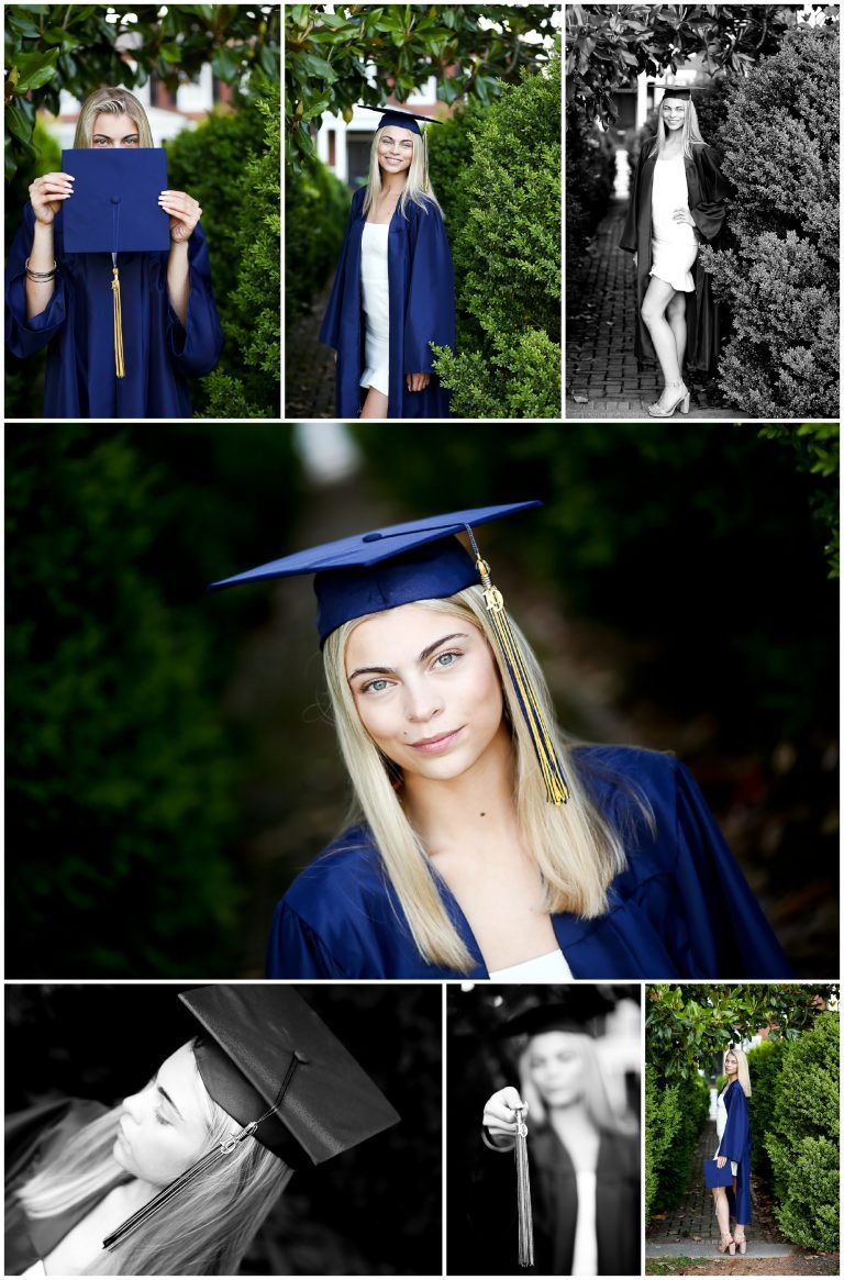 Fluvanna County High School Graduate Cap and Gown Portraits