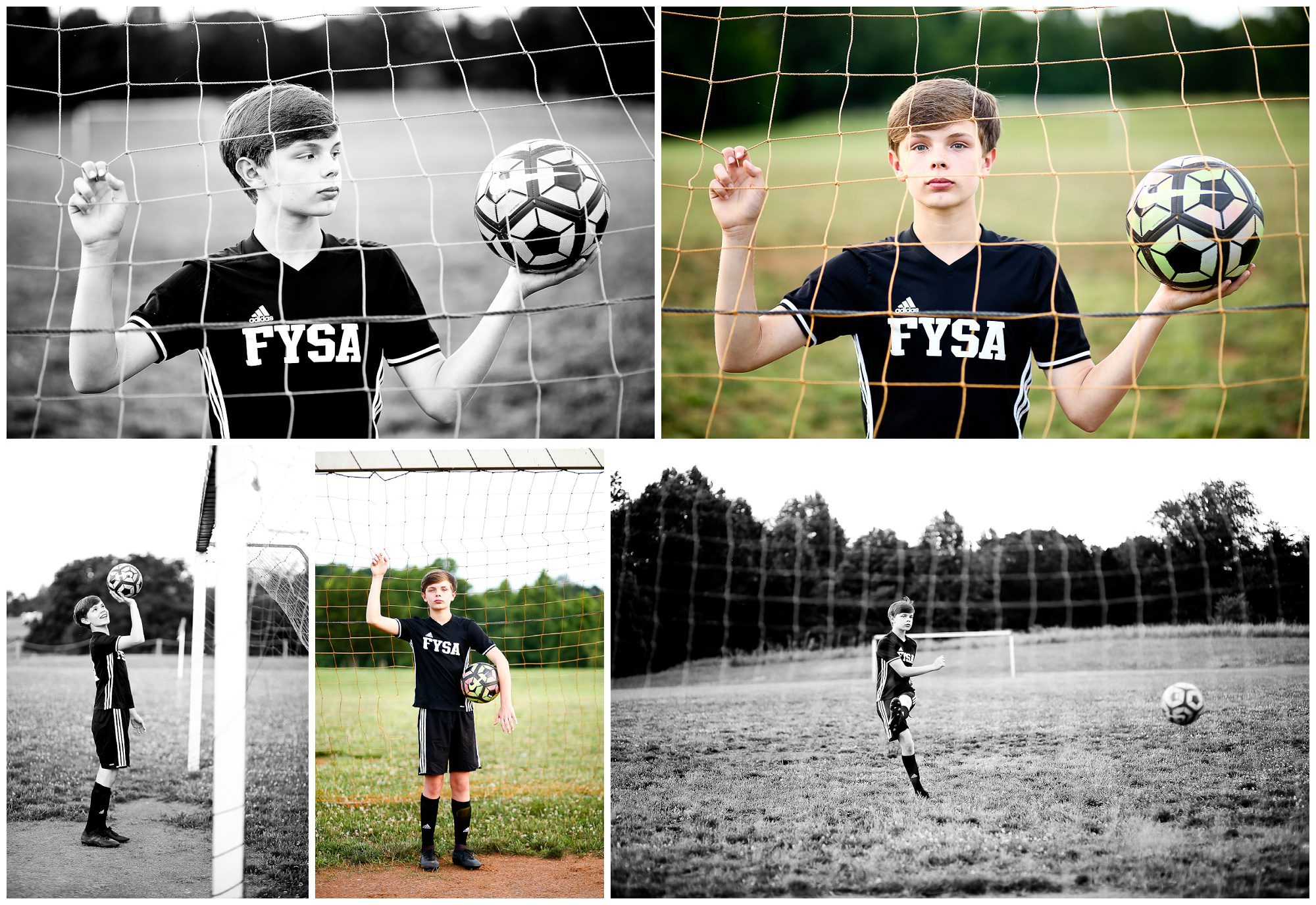 Lake Monticello Soccer Player Portraits Fluvanna photoshoot charlottesville cville photographer photography pictures athlete kids session fysa force