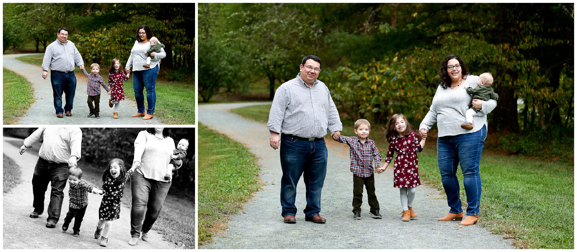 Fluvanna Family Fall Portraits Charlottesville Photographer Monticello Pictures Session Siblings Autumn photography Parents Fun