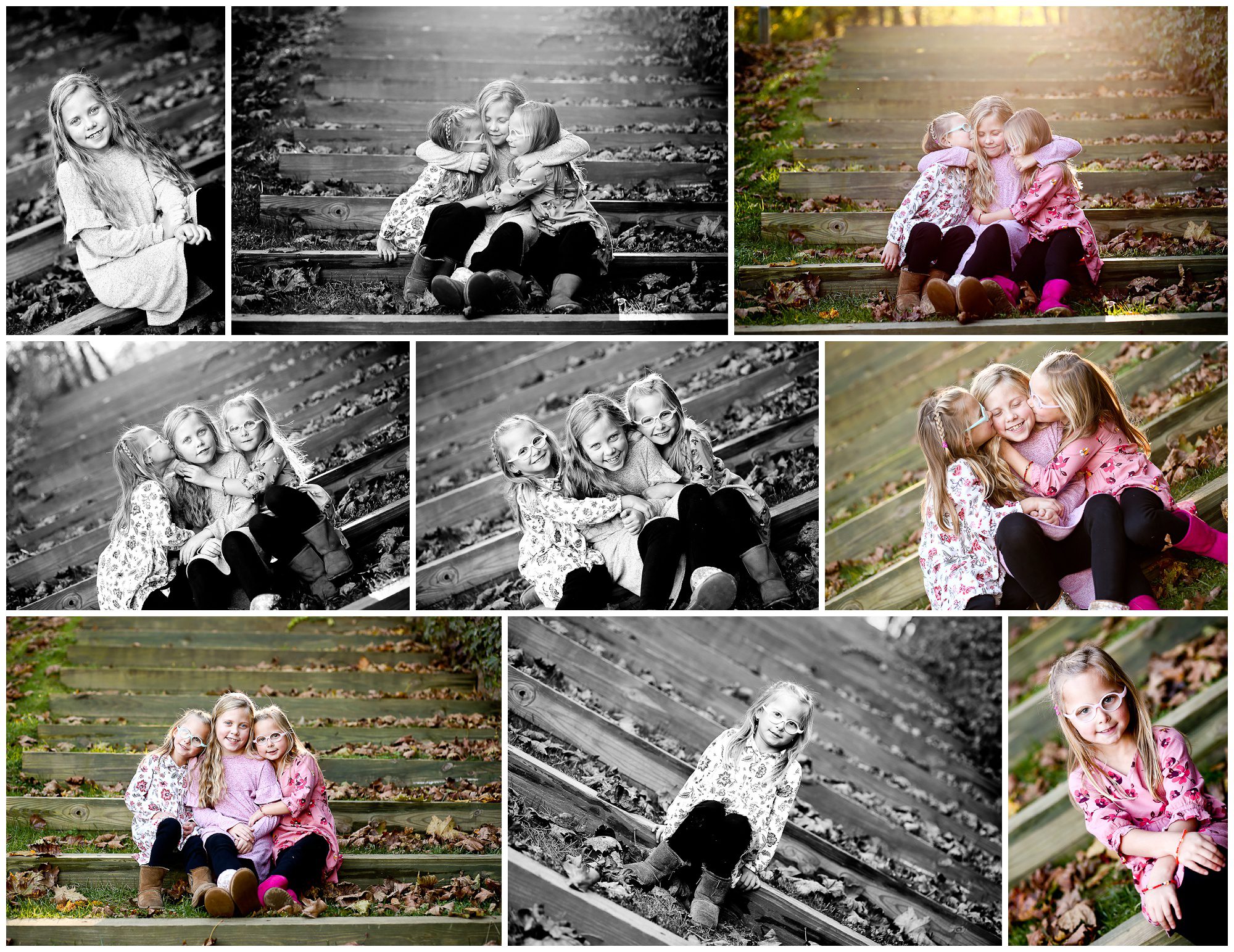 Charlottesville Extended Family Fall Portraits in Albemarle County grandparents grandmother grandfather grandchildren photographer photography pictures