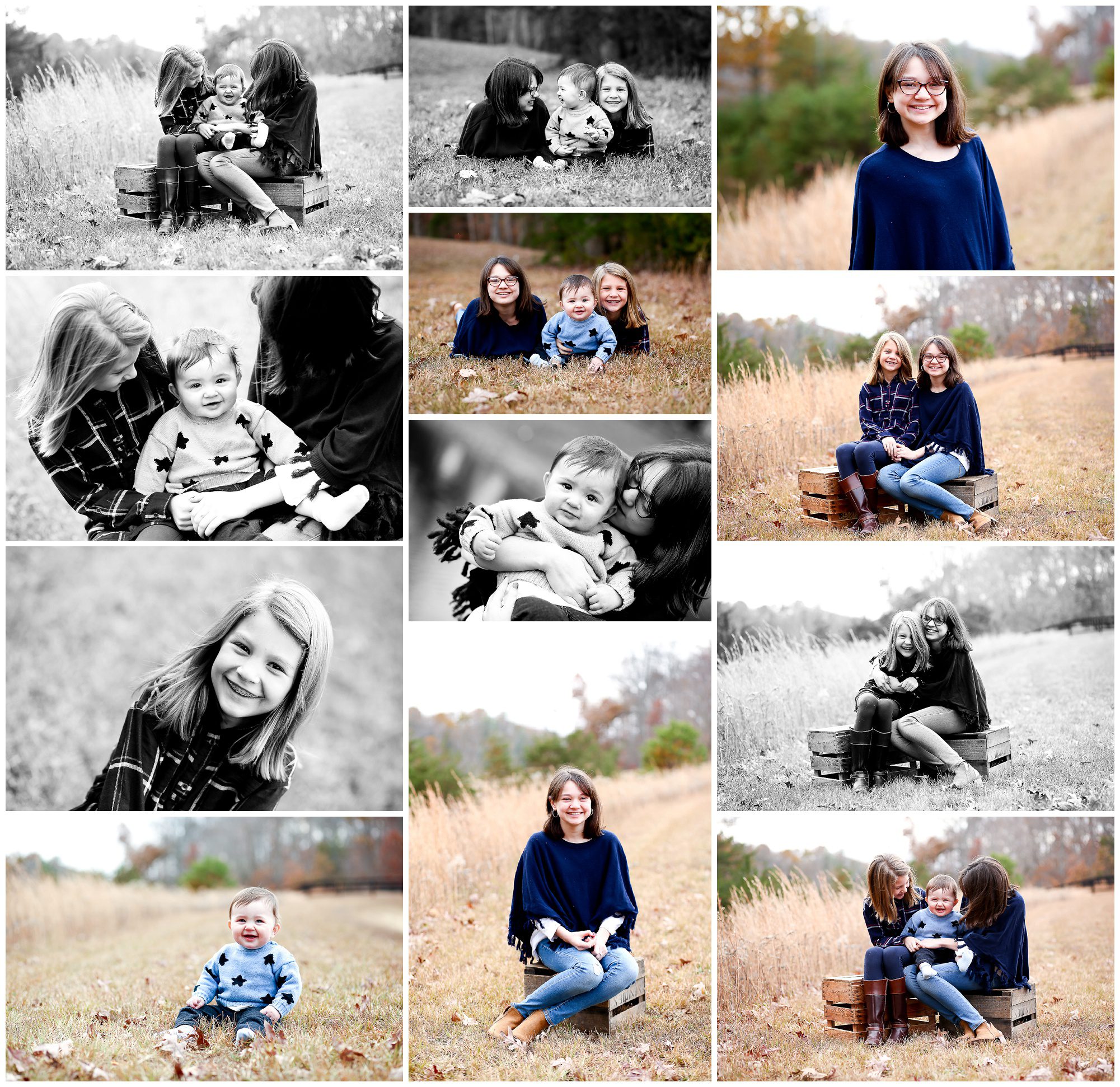 Charlottesville Family Fall Portraits Home Keswick photographer cville fluvanna albemarle county virginia photography pictures autumn siblings photog fluco