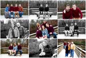Extended Family Portraits at Lake Monticello Photographer pictures charlottesville photography grandparents grandchildren together winter fluvanna