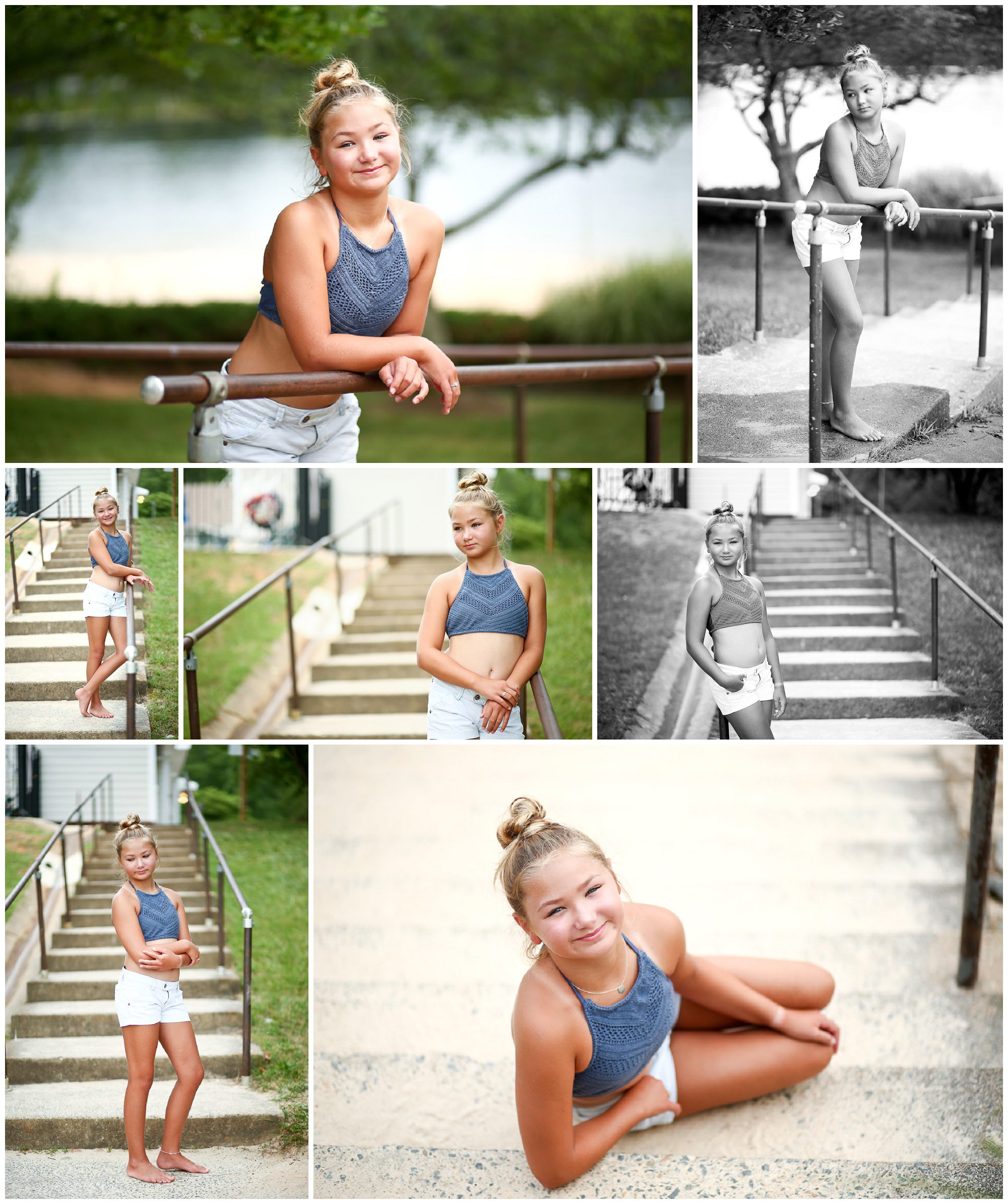 Fluvanna Tween Summer Birthday Portraits at Lake Monticello Beach photography pictures daughter photographer charlottesville cville girl teen preteen 