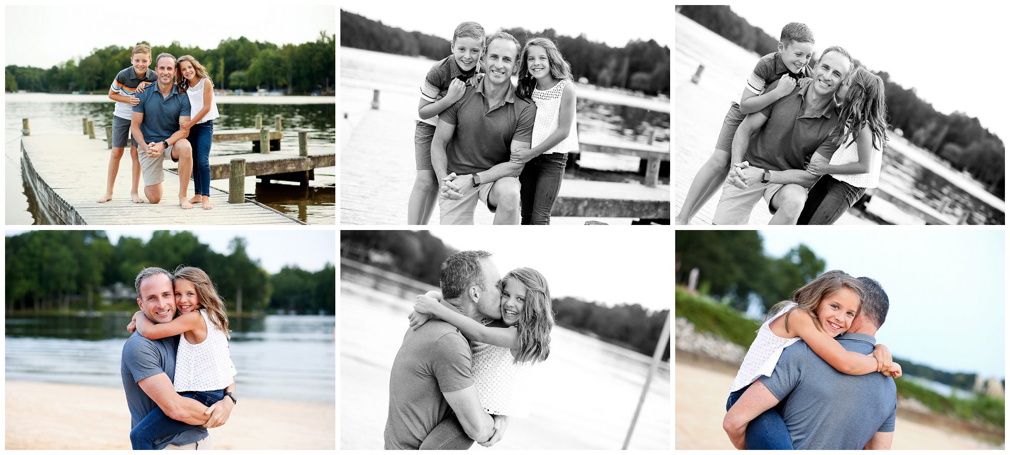 Charlottesville Family Portraits at Lake Monticello Beach cville fluvanna photographer summer pictures siblings dock photography