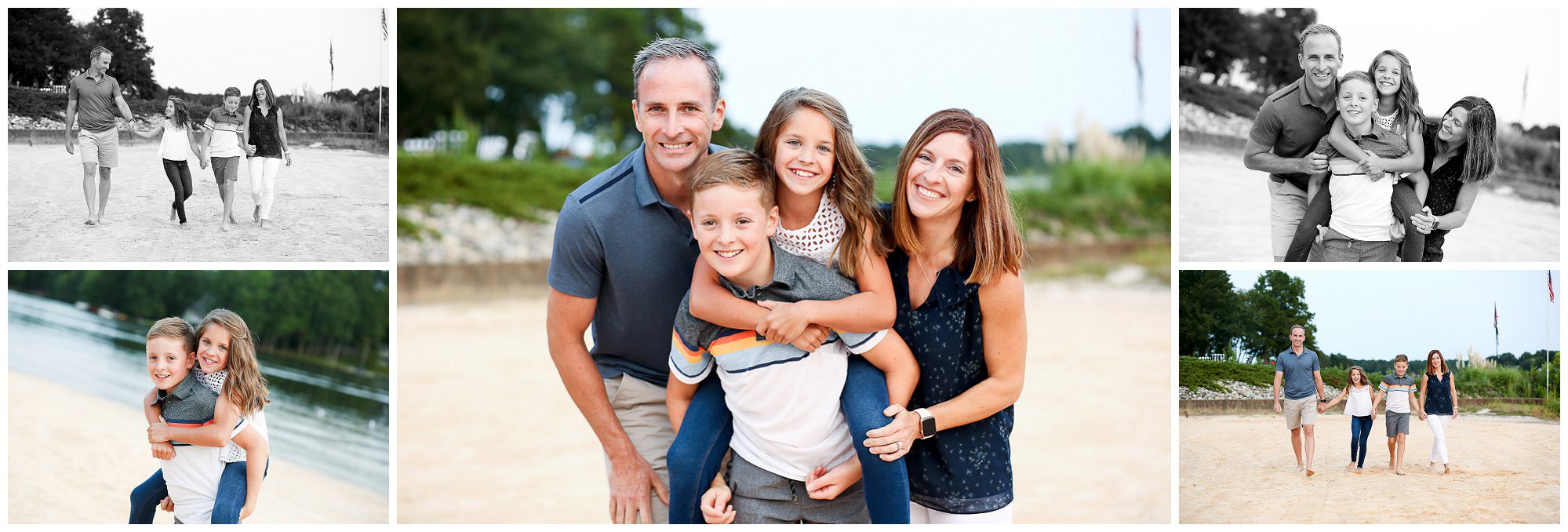 Charlottesville Family Portraits at Lake Monticello Beach cville fluvanna photographer summer pictures siblings dock photography