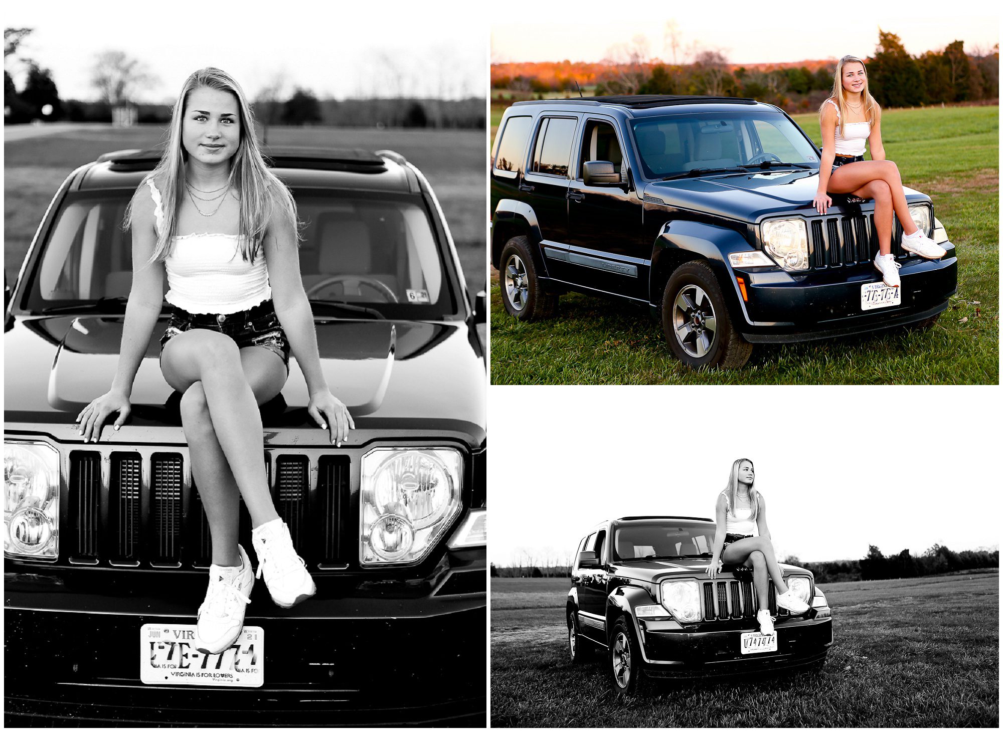 Sweet Sixteen First Car Jeep Portraits fluvanna cville charlottesville photographer drivers license driving new driver photography pictures 