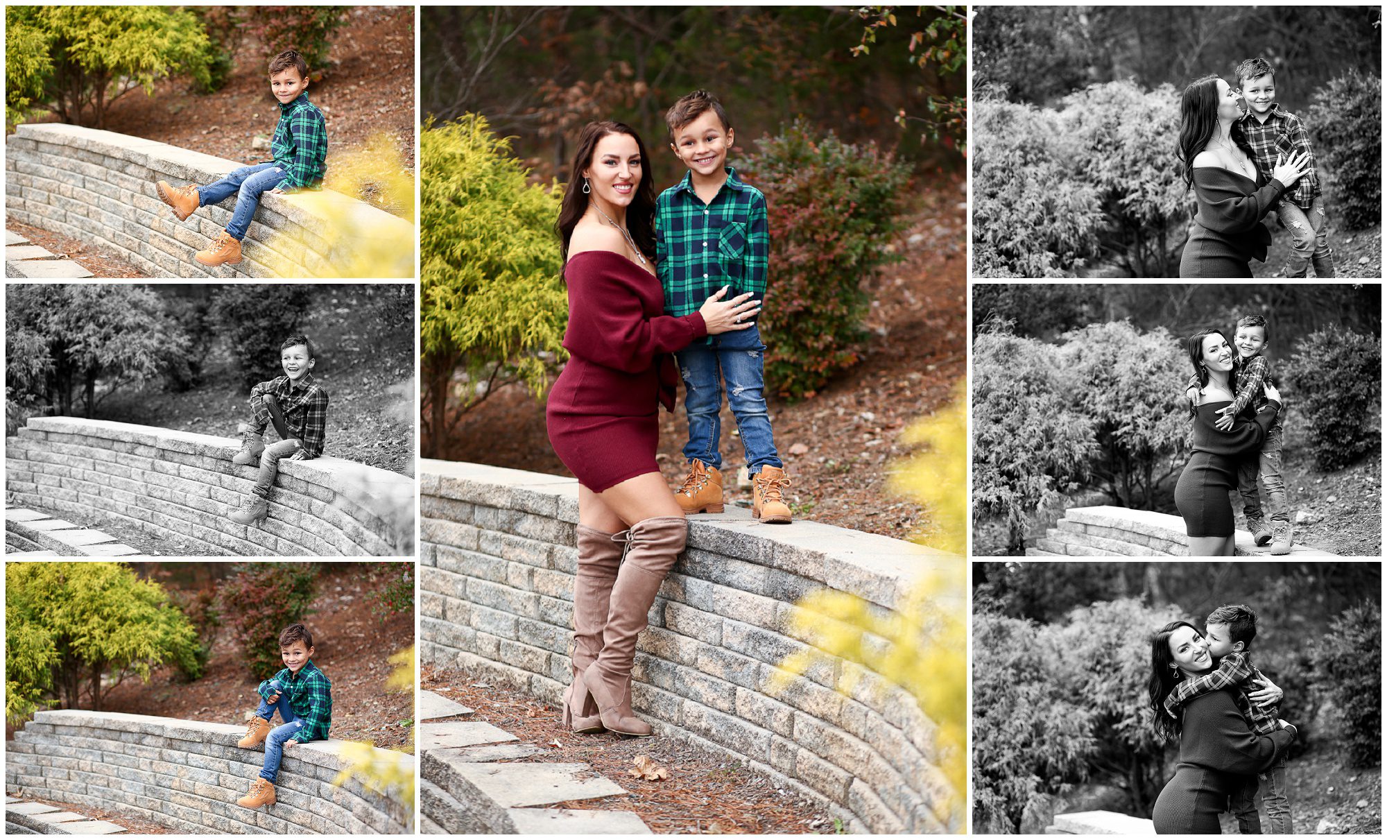 Fluvanna Extended Family With Adult Daughters Portraits at Lake Monticello sisters photographer grandmother generations sons pond winter fall pictures