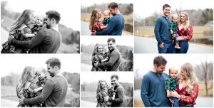 Fluvanna Extended Family With Adult Daughters Portraits at Lake Monticello sisters photographer grandmother generations sons pond winter fall pictures