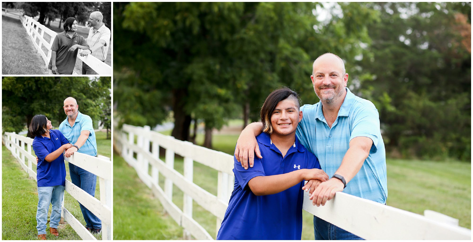 Lake Monticello Father Teens Summer Portraits with Dogs in Fluvanna Charlottesville Photographer Pictures Photoshoot Family Session Dad Gift