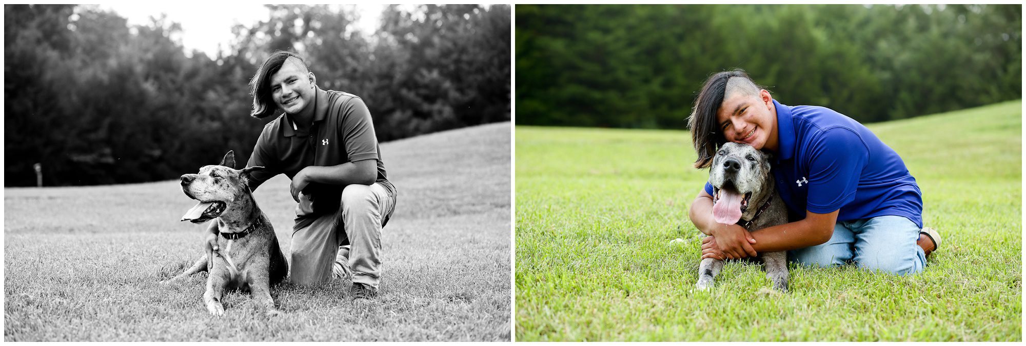 Lake Monticello Father Teens Summer Portraits with Dogs in Fluvanna Charlottesville Photographer Pictures Photoshoot Family Session Dad Gift