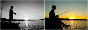 Louisa County High School Class of 2022 Senior Portraits at Lake Anna Jetski sunset fishing razor photographer session charlottesville fluvanna LCHS