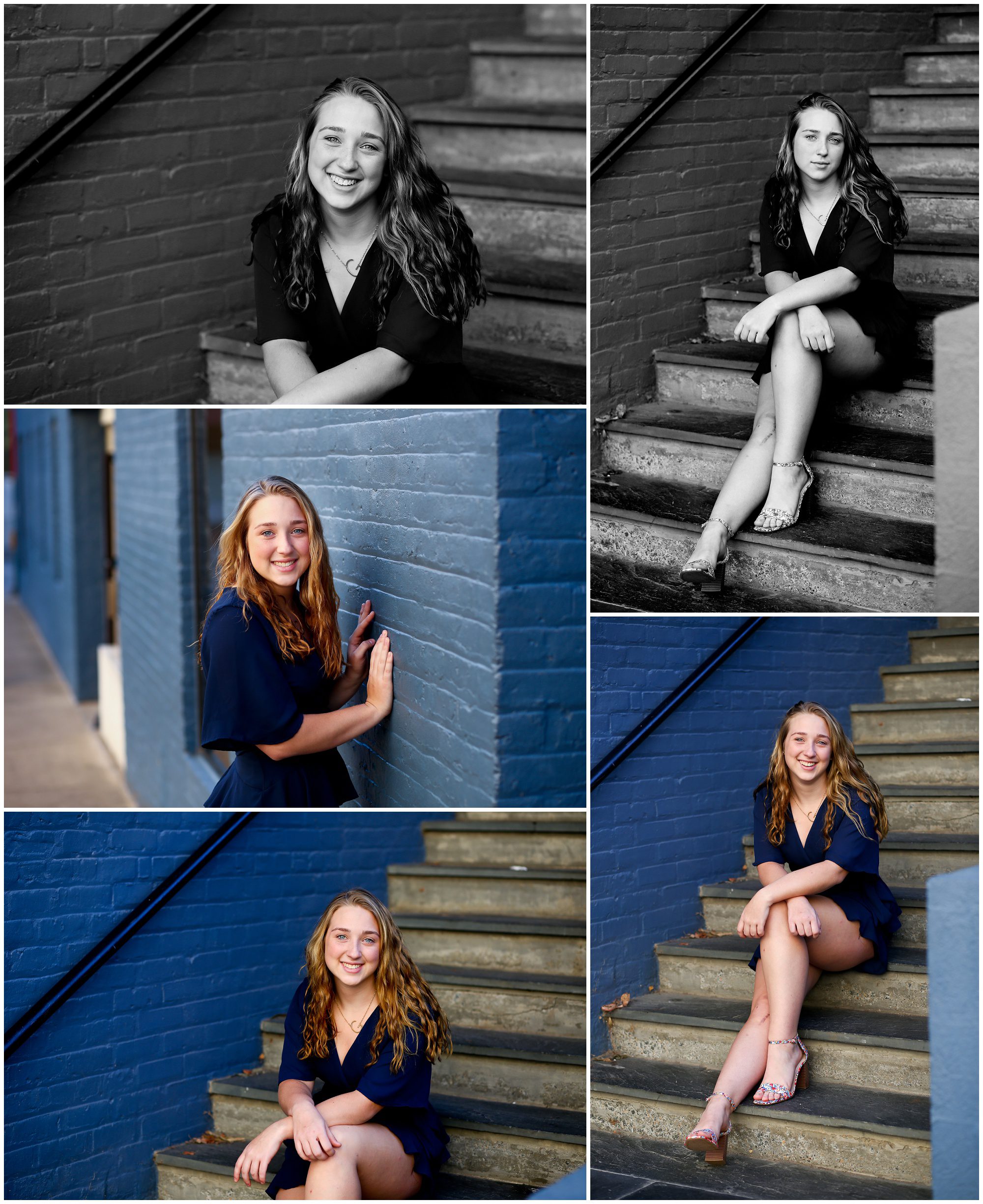 Fluvanna County High School Class of 2022 Senior Urban Portraits in Charlottesville FCHS photographer fchs22 photography graffiti parking garage moon cville