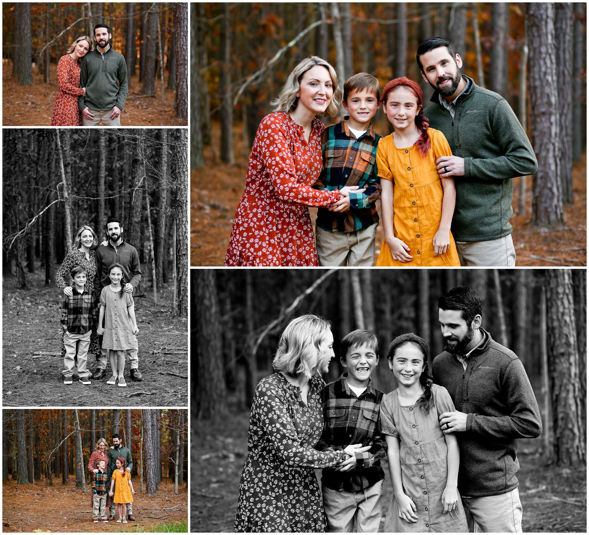 Fluvanna Family Fall Portraits at Home Charlottesville Photographer Pictures Photoshoot Cville Virginia Photography Siblings Residence Rural Autumn House