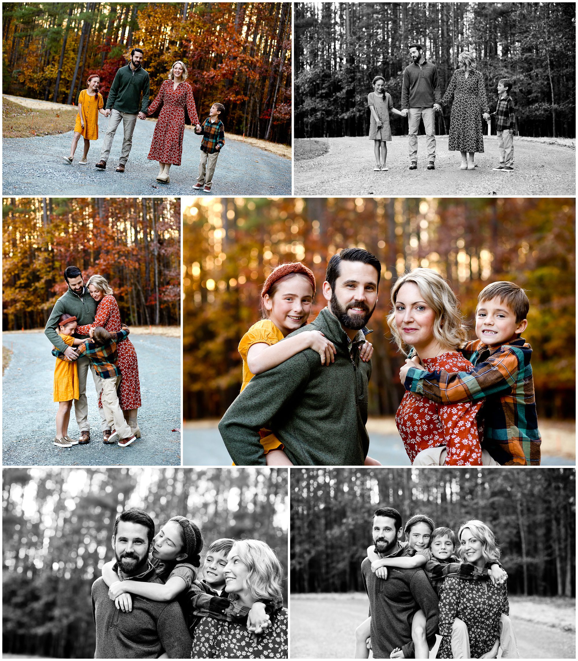 Fluvanna Family Fall Portraits at Home Charlottesville Photographer Pictures Photoshoot Cville Virginia Photography Siblings Residence Rural Autumn House
