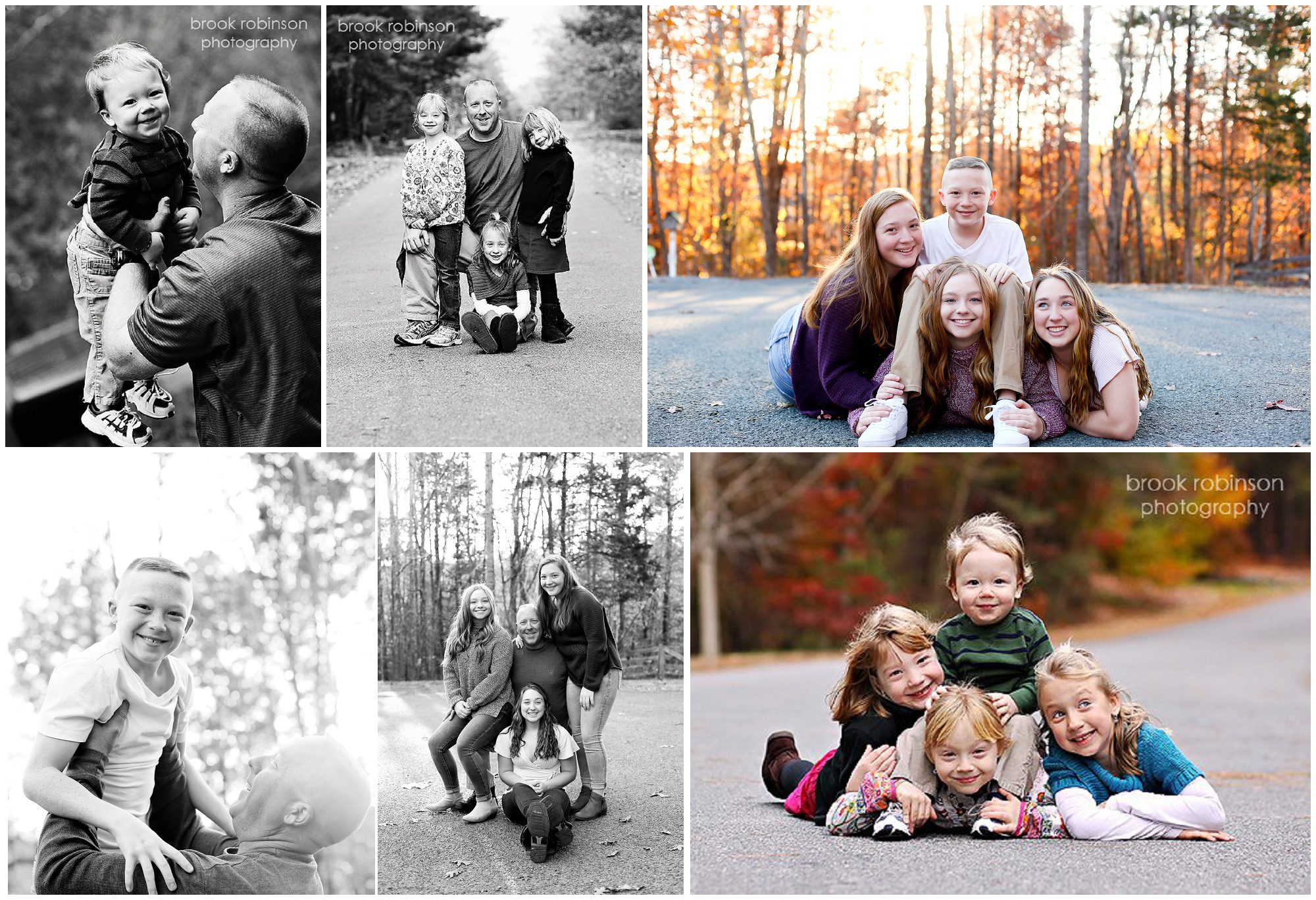 Family Portraits Recreated 10 Years Later Fluvanna Photographer Charlottesville Pictures Fall autumn Photoshoot recreation decade growing up siblings