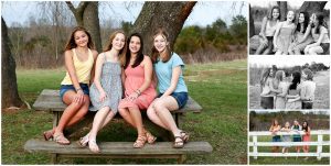 Friends Portraits for 13th Birthday in Fluvanna Teen Girls Friendship Lake Monticello Charlottesville Photoshoot Pictures Photographer