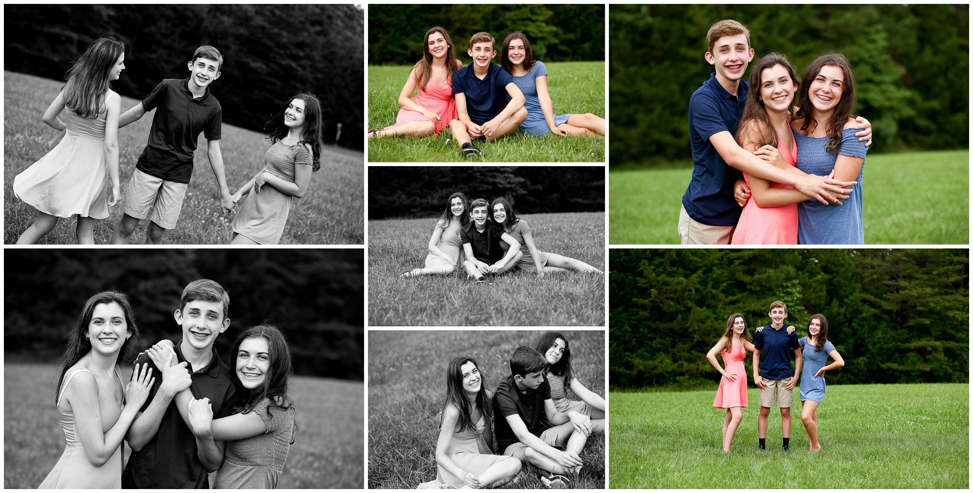 Fluvanna Family Summer Portraits Photographer Session Pictures Photoshoot Siblings Palmyra Lake Monticello Pleasant Grove Fun Teens Teenagers Fluco