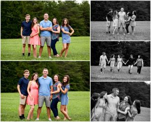 Fluvanna Family Summer Portraits Photographer Session Pictures Photoshoot Siblings Palmyra Lake Monticello Pleasant Grove Fun Teens Teenagers Fluco