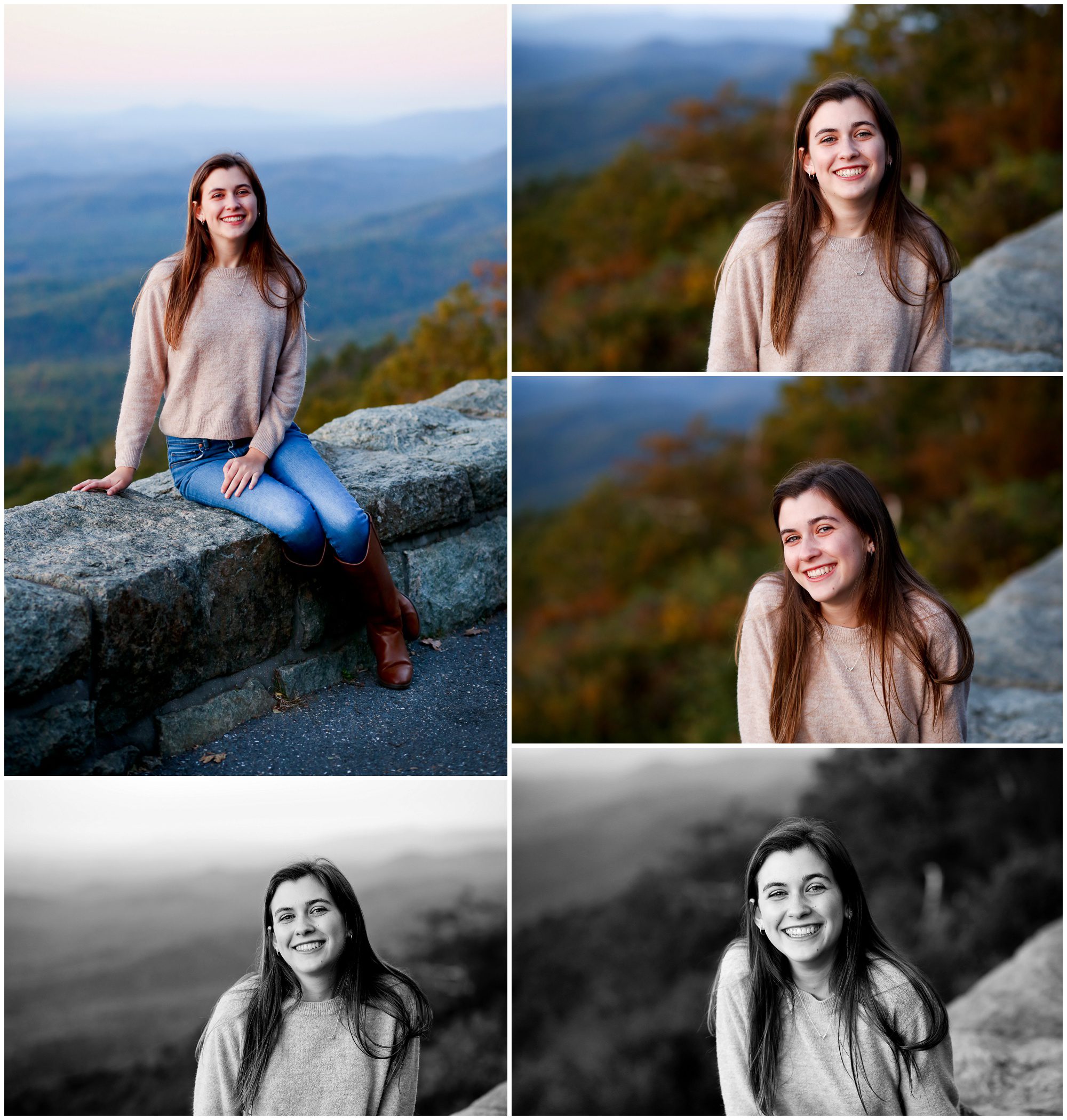 Fluvanna County High School Senior Portraits at Wintergreen fchs class of 2023 charlottesville cville photographer photography session photoshoot mountains