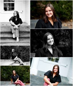 St. Anne's-Belfield Senior Portraits at Home in Albemarle County Charlottesville Cville Virginia STAB Saint Annes Photographer Photography Session Residence