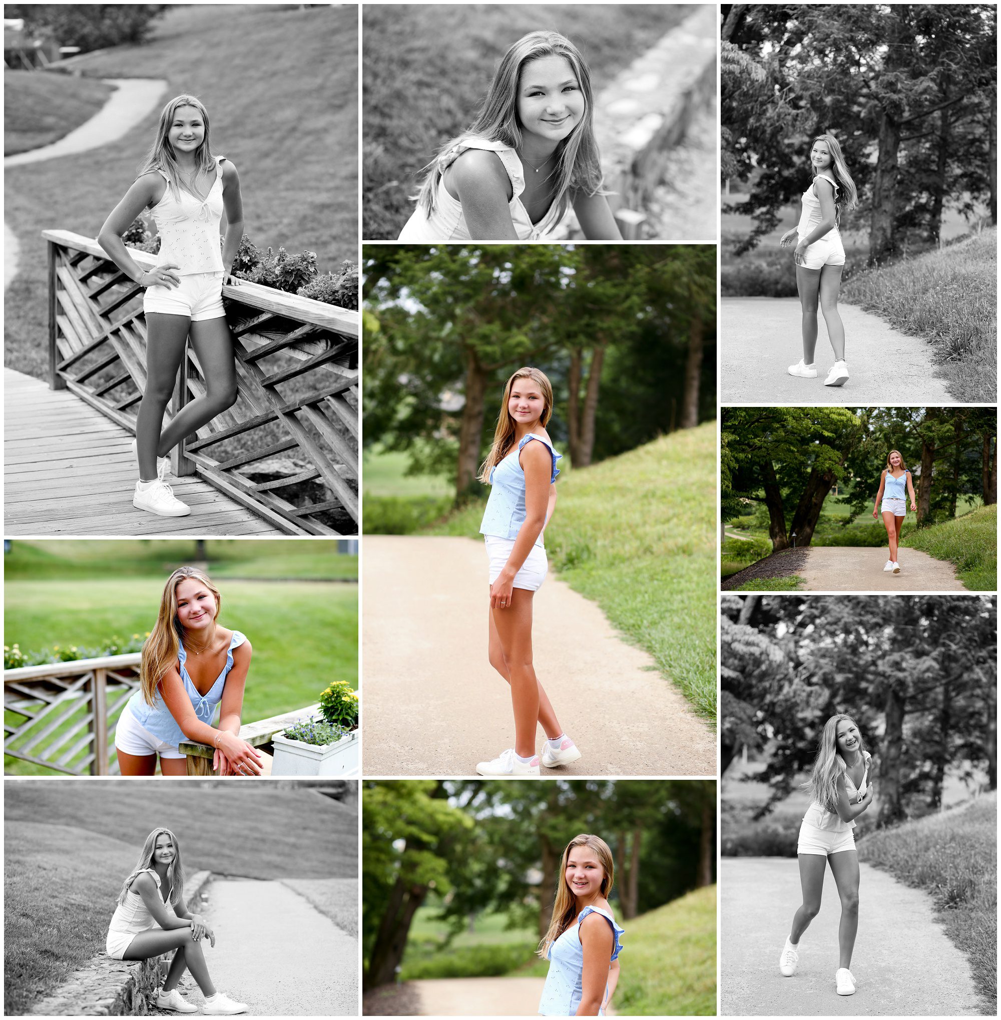 Teen Girl Birthday Summer Portraits in Charlottesville Cville Photographer Session FLuvanna Teenager t1d virginia photography